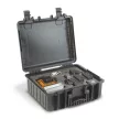 HANDY Lézeres szintező szett - max 15 m - 16 zöld lézer - 3D/360° - 2 akkumulátor, 2 konzol, szemüveg 10058