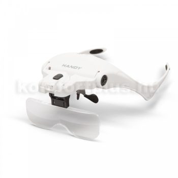 Handy Nagyítós fejpánt LED világítással + lencse szett