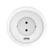 Delight Rejtett - beépíthető konnektor + USB - fehér 20461WH