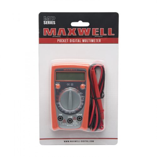 MAXWELL Digitális multiméter compact 25103