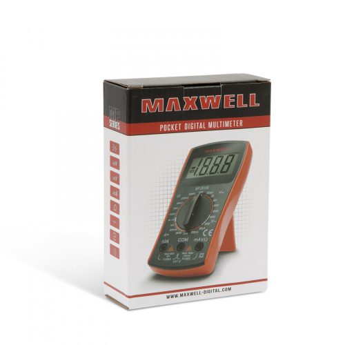 MAXWELL Digitális multiméter 25109