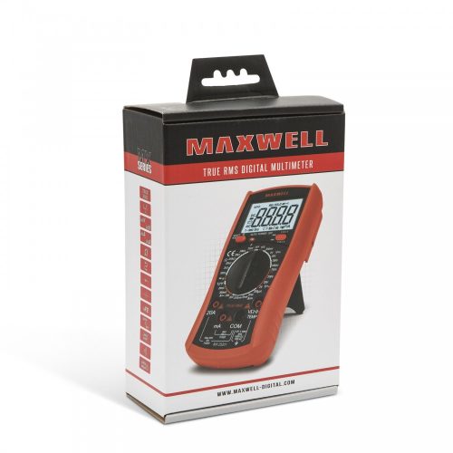 MAXWELL Digitális multiméter hőmérséklet méréssel 25201
