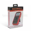 MAXWELL Digitális multiméter induktivitás méréssel 25306