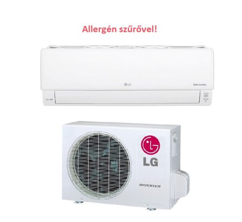 LG DELUXE DC12RK oldalfali monosplit klíma 3,5kW