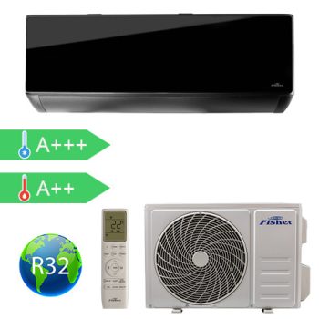  Fisher FSAIF-BL-121FE3/FSOAIF-BL-121FE3 BLACK 3,5 kW inverteres split klíma