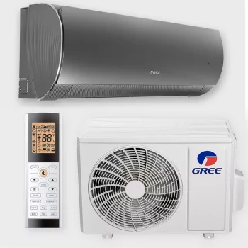   Gree Dark PRO GWH09ACCXB-K6DNA1G oldalfali monosplit klíma 2,7 kW