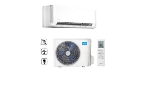 Midea Breezeless E oldalfali monosplit klíma (5,3 kW)