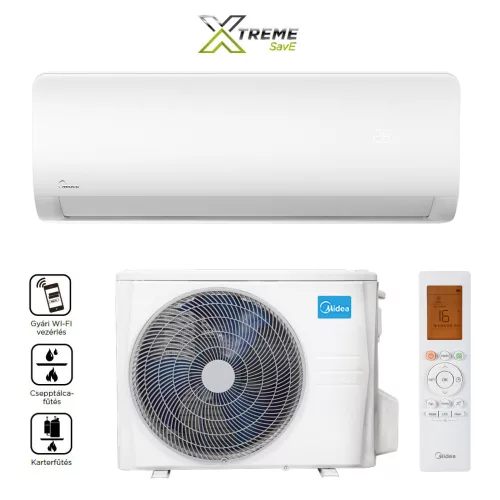 Midea Xtreme Save MG2X-12-SP oldalfali monosplit klíma 3,5kW