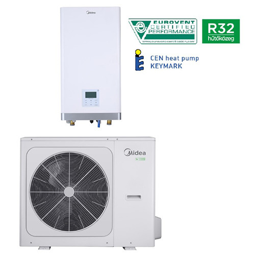 MIDEA MHA-V12W/D2N8-B OSZTOTT SPLIT HŐSZIVATTYÚ 12 kw, 1 fázis