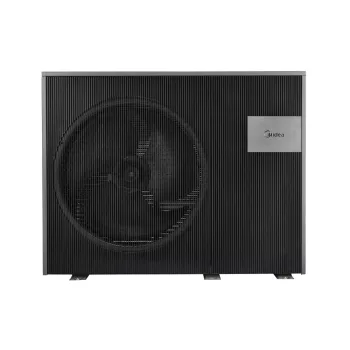   Midea MHC-V12WD2RN7-BER90 Nature monoblokkos M-Thermal (R290, 12 kW, 3 fázis, fűtőbetét 9 kW, fekete) hőszivattyú