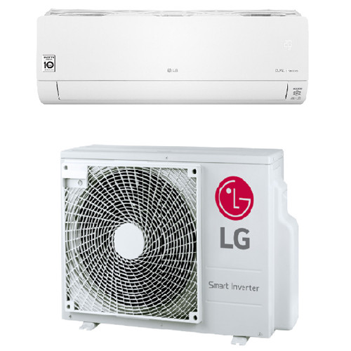  LG Silence Basic S09EG oldalfali monosplit inverteres klíma 2,5 kW