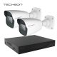Techson Dark pro silver 2 kamerás szett