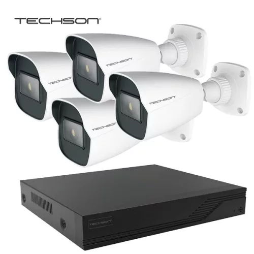 Techson Dark pro gold 4 kamerás szett