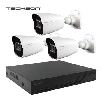 Techson Night plus gold 3 kamerás szett