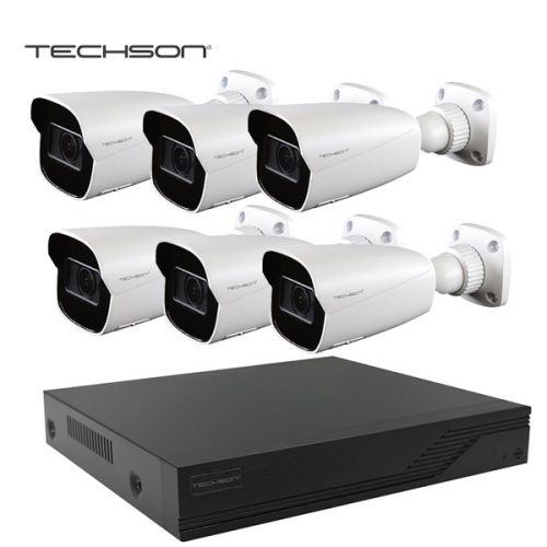 Techson Night pro silver 6 kamerás szett