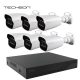 Techson Night pro silver 6 kamerás szett