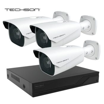 Techson Night rose gold 3 kamerás szett