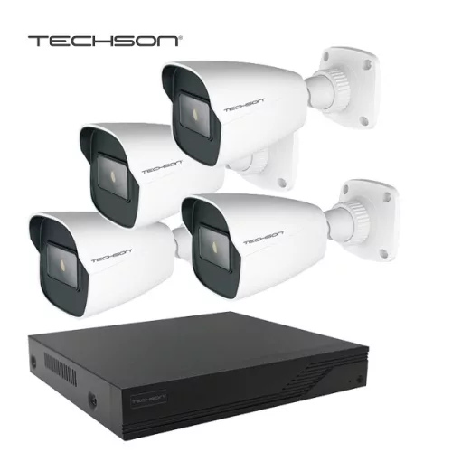 Techson Night warrior gold 4 kamerás szett