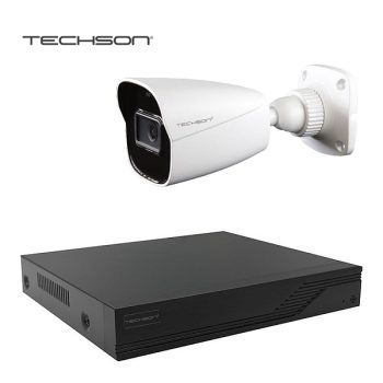 Techson Night warrior silver 1 kamerás szett