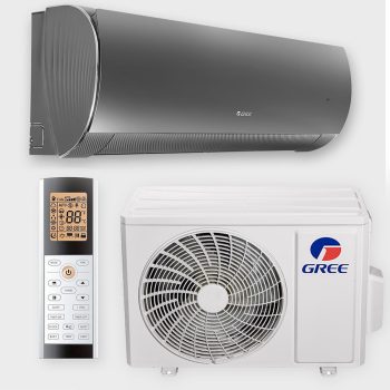  Gree Dark X GWH18ACDXF-K6DNA1A oldalfali monosplit klíma 5,3 kW
