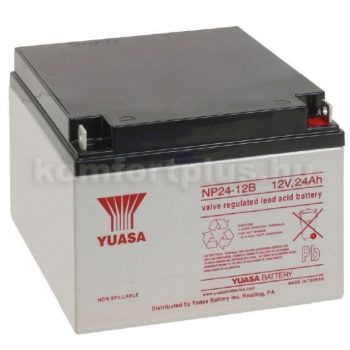 YUASA 12V 24Ah akkumulátor