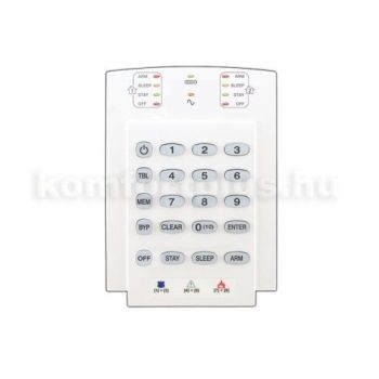 Paradox K10V 2 partíciós 10-zónás LED kezelő