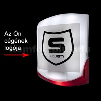   VL-640L Kültéri akkumulátoros riasztó sziréna LED villogóval